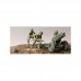 AMERICAN MOUNTAIN GUN FROM 75MM WWII ( 15 PCS ) - 1/72 SCALE 